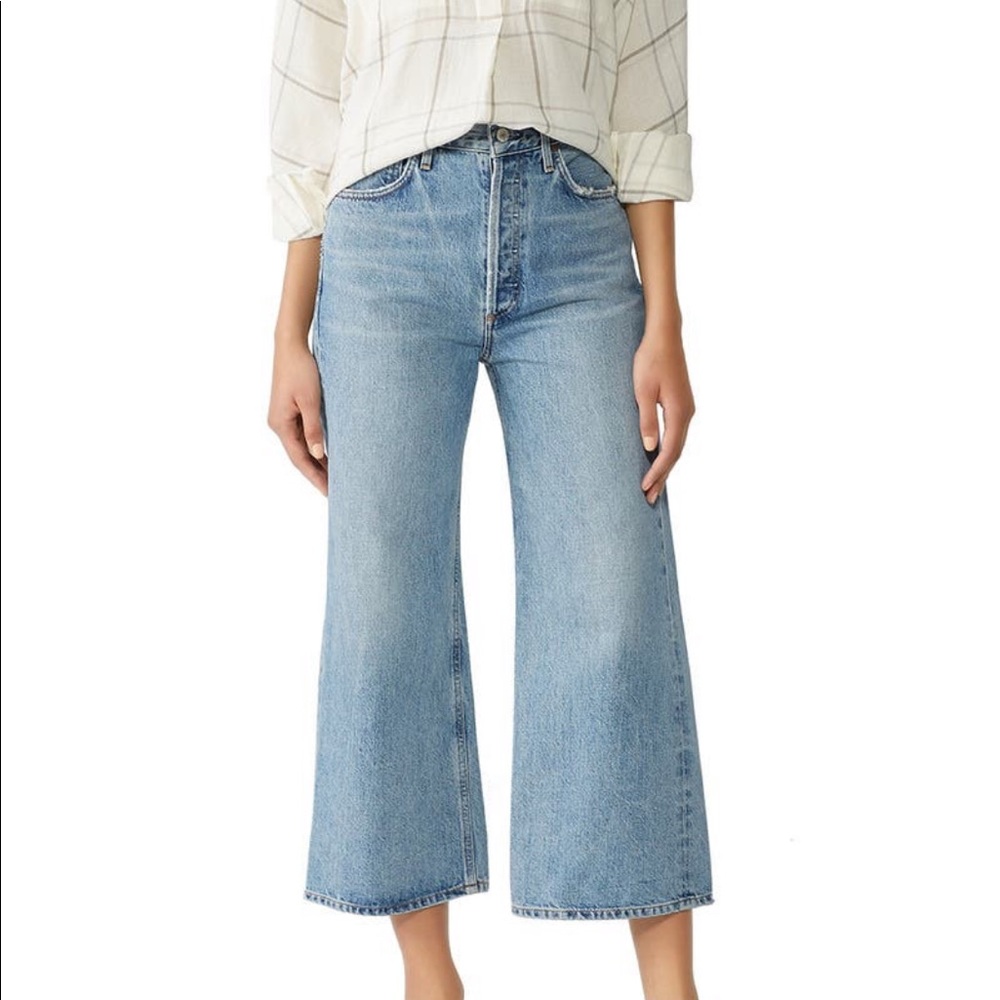 Citizens of Humanity Sacha High Rise Wide Leg size 24